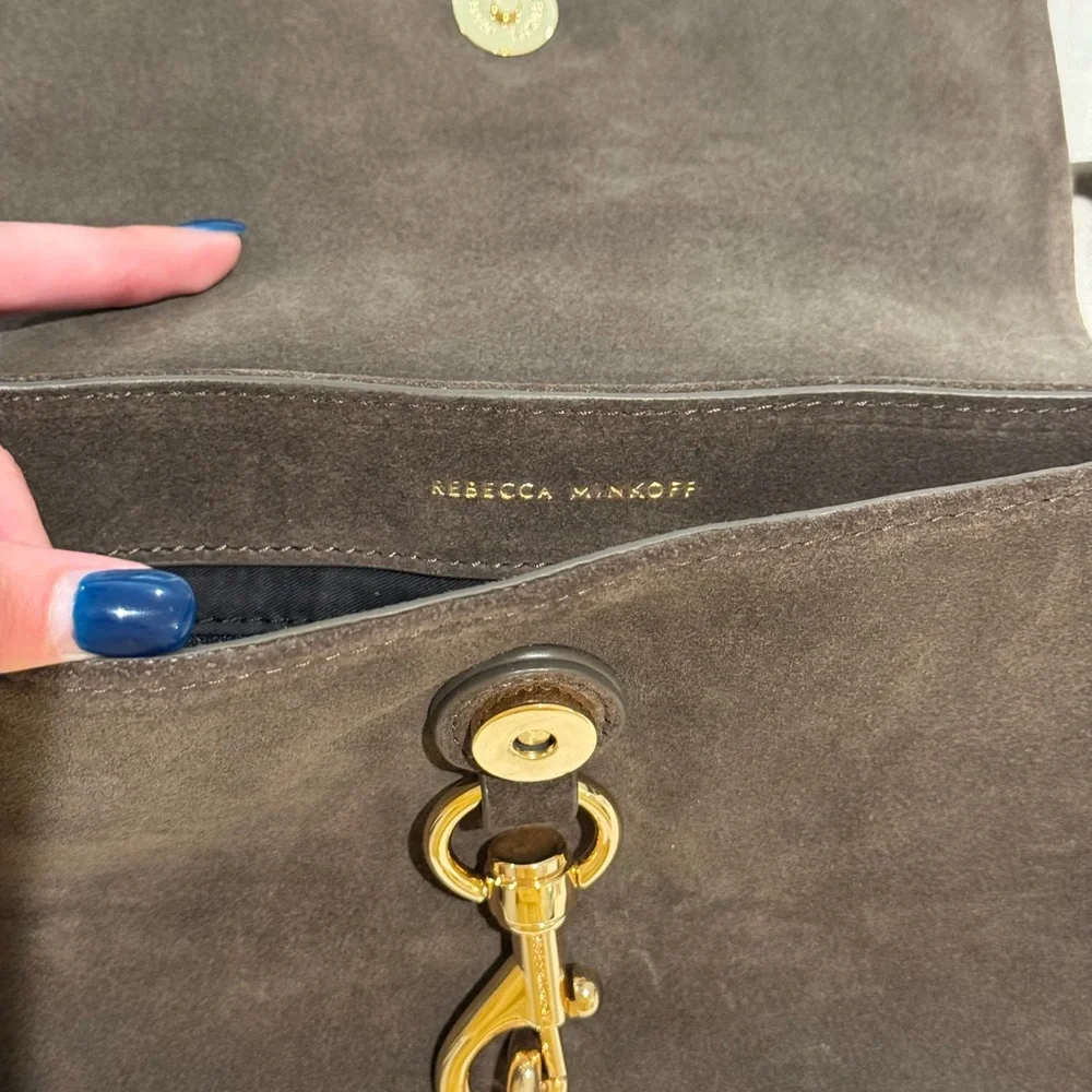 Rebecca Minkoff Suede Shoulder Bag - Picture 5 of 5